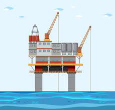 Offshore Oil Rig Vector Art, Icons, and Graphics for Free Download