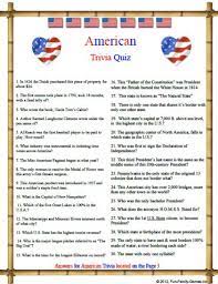 Government holds a great deal of power in their hands. This American Trivia Touches On Many Different Areas Of Our History