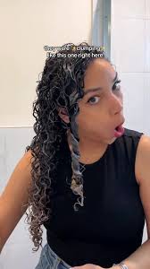 When the @MielleOrganics mousse is moussing and the curls are clumping you  just know it’s gonna be good ✨ I was definitely getting middle school  mousse vibes (the one that smelled more than my perfume ...