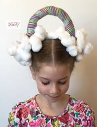 The gibson tuck is a really fun hairstyle for work because there are so many variations, and they are all equally classy. Crazy Hair Day Ideas Wacky Hair Styles