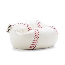 Big Joe Plush Baseball Kids Bean Bag Chair Image 3 Of 4 Bean Bag Chair Kids Kids Bean Bags Bean Bag