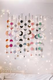 Well, i have 35 diy wall hangings that will make your room adorable. Moon Phase Decoration Hanging Wall Decor Diy Room Decor Cute Room Decor