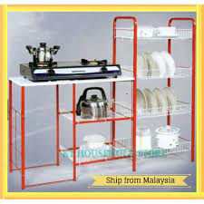 Membuat penutup meja dapur dengan pintu sliding geser. Ready Stock Rak Dapur Murah Dish Rack Gas Rack Plate Rack Rak Pinggan Rak Shopee Malaysia