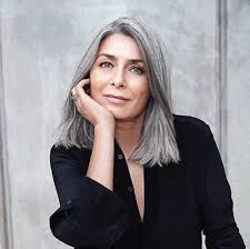 @silverbeauty.michelle very long gray hair is one of the most beautiful hairstyles for women over 50 if you still have the volume to pull it off. Mulct Gray Haired Haircuts Medium Hairstyles For Grey Hair Over 50