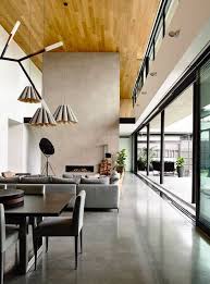 12 Magnifiques Designs D Interieur Avec Un Sol En Beton Maisons En Beton Maison Design Et Deco Maison