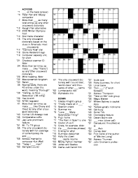 There are easy, medium, and hard puzzles. Free Printable Crossword Puzzles Medium Hard Printable Crossword Puzzles Free Printable Crossword Puzzles Crossword Puzzles Printable Crossword Puzzles
