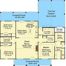 Plan 51188mm Open Concept 3 Bed Modern Farmhouse Plan With Carport Modern Farmhouse Plans Farmhouse Plans House Floor Plans