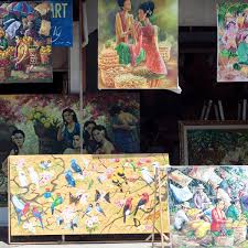 Memberi pelajaran teknik lukis baru kepada pelukis bali. 5 Karya Seni Unik Di Bali Yang Tidak Boleh Kamu Lewatkan Saat Berbelanja Indonesia Travel