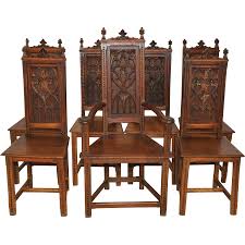 Pin By Kay Geissler On Industrial Gothic Dining Chairs French Antiques Chair