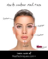 Check out these simple tips and tutorials on how to contour your face. Oval Shaped Face Check Out Our Contouring Guide For Our Tips Tricks To Achieve Your Best Contoured Look Contour Makeup Face Shape Contour Face Contouring