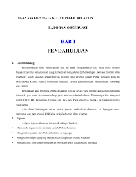 Modul public relation (ilmu humas). Doc Tugas Analisis Mata Kuliah Public Relation Aryz Aryz Academia Edu