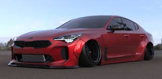Stinger gt2 with optional scorpion package shown with optional features, priced higher at $52,590. Why Not Liberty Walk Performance Kia Stinger Widebody