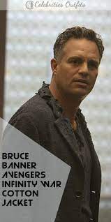 Mark Ruffalo Avengers Infinity War Jacket Stylish Leather Jacket Celebrities Leather Jacket Designer Leather Jackets