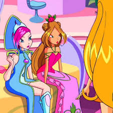 This scene has my heart i love it soo much, to me the yellow dress is the  most beautiful one 🤗🫶🏻, —, [ #winx #winxedit #winxseason1 #musaedit  #fairy #fyp #aesthetic #bloomedit #stellaedit #florawinx ...