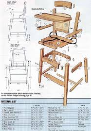 wood chair plans free beautiful diy wooden high chairs plans free download 2018 updated en 2020 silla de comer bebe sillas comedor madera comedor para bebe
