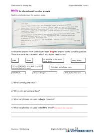 Kssm english form 1 teaching organiser overview guidelines free download as pdf file pdf text file txt or view presentation slides online. English Cefr Form 4 Unit 1 Page 18 Email Writing Worksheet
