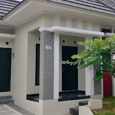 Rumahminimalismedia.com model tiang teras dengan batu alam susun sirih. 21 Model Tiang Teras Rumah Minimalis Sederhana Terbaru 2021 Dekor Rumah