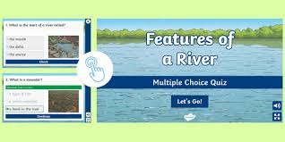 Whether you have a science buff or a harry potter fanatic, look no further than this list of trivia questions and answers for kids of all ages that will be fun for little minds to ponder. Features Of A River Multiple Choice Quiz