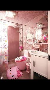 Pin By Stephanie Gregowicz On Maison Idee De Sdb Hello Kitty Rooms Hello Kitty Bathroom Hello Kitty House