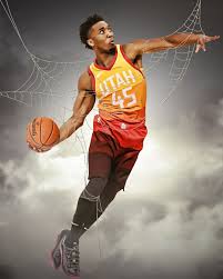 Spida Mitchell Roy Donovanmitchell Utahjazz Rookieoftheyear Baller Mar2018a Utah Jazz Basketball Donovan Mitchell Jazz Basketball