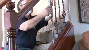 Before proceeding with the following steps, the handrail height should already be determined, the baluster locations should already be marked on the handrail, treads and balcony, and the newel posts should already be installed. Rail Zip Clip