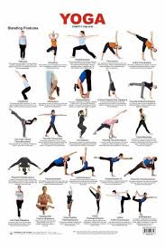 Good Cheat Sheet For The Standing Postures Advanced Yoga Yoga Chart Yoga Poses Chart