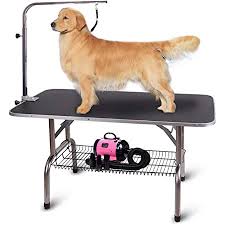 For example, an dog with 13 neck and another dog with a 14 neck will both need the 12 corrective dominant dog collar, because the 13 collar uses a shorter fastener than the 14 collar. Amazon Com Grooming Table For Dogs Tables Stand Pet Supplies Best For Small Medium Large Dog Cat Portable Restraint Holder W Arm Clamp Hanging Noose Loop Adjustable Height Professional Groomer