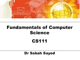 Jobs may be working with hardware (the physical devices such as the monitor, mouse, hard drive, and printers) in the design, manufacturing, sales, transport, instillation. Pdf Fundamentals Of Computer Science Cs111 Amr A Khllaf Academia Edu