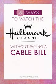 Hallmark movies are available exclusively on the hallmark channel, hallmark movies & mysteries or the hallmark movies now streaming service. Yep You Can Watch The Hallmark Channel Online Without Cable
