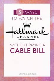 Hulu live tv does not offer hallmark channel with the streaming service. Yep You Can Watch The Hallmark Channel Online Without Cable