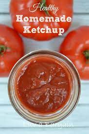 Healthy Homemade Ketchup Recipe Homemade Ketchup Recipes Homemade Ketchup Canning Recipes