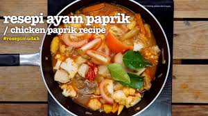 Resepi ni eyza buat paling mudah,eyza pakai bahan yang mana ada kat rumah je.rasa dia sama macam makan kat kedai thai. Resepi Paprik Ayam Mudah Dan Sedap Video Asian Recipes Recipes Chicken Recipes