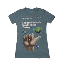 This Hitchhiker S Guide To The Galaxy T Shirt Because It S Their Favorite Book Guide To The Galaxy Hitchhikers Guide To The Galaxy Book Tshirts