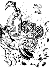 Metal beard is a fierce lego master builder and a pirate obsessed with revenge on lord business. Lego Rock Monsters Coloring Pages