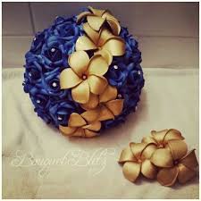 Royal Blue And Gold Bouquet Royal Blue Centerpieces Gold Wedding Bouquets Royal Blue Bouquet