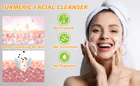 Amazon.com: Joanssore 2Pcs Turmeric Facial Cleanser, Turmeric Face Wash,  Turmeric Foaming Cleanser, Foaming Face Wash, Tumeric Face Wash, Turmeric  Wash Facial Cleanser, Deep Clean and Firm Pores, 5.28 Fl.Oz/1Pcs : Beauty &