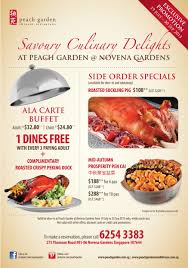 Peachh Garden Novena Gardens Promotions Culinary Chinese Restaurant What To Cook