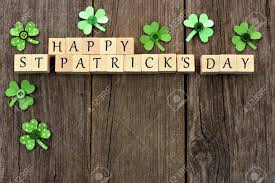 1 picture · created by didi. Happy St Patricks Day Wooden Blocks With Handmade Paper Shamrocks Stock Photo Picture And Royalty Free Image Image 52420169