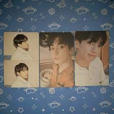Bts jungkook [ persona official photocard map of the soul ver. Pc Photocard Jungkook Bts Persona Versi 1 2 3 Shopee Indonesia