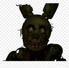 Like with the withered animatronics from fnaf 2, springtrap appears to be in heavy disrepair, evident by the multiple tears throughout his body and wires poking out of his arms and legs. Five Nights At Freddy S 3 Springtrap Png Transparent Png Vhv