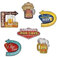 Only available online ship to home this item is only available for shipping. Man Cave Light Up Wall Signs Set Of 6 Only 319 99 At Garden Fun