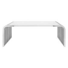 Fill nail holes with wood filler and let dry. Chiqui Slatted Coffee Table Stainless Steel Glass Silver Clanbay