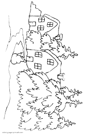 Select one of 1000 printable coloring pages of the category adult. Printable Winter Wonderland Coloring Pages Coloring And Drawing