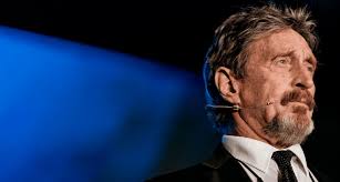 Последние твиты от john mcafee (@officialmcafee). Dzhona Makafi Obvinili V Otmyvanii Deneg S Pomoshyu Kriptovalyut Habr