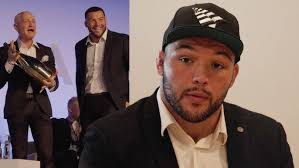 The moment Ellis Genge is unveiled with Roc Nation