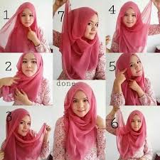 Jilbab Segi Empat Sangat Cocok Untuk Dikenakan Di Berbagai Acara Formal Maupun Non Formal Karena Jilbab Sederhana Tutorial Hijab Mudah Jilbab Cantik