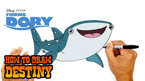 Add rib detailing to the fins like you see here. How To Draw Baby Dory Finding Dory Youtube