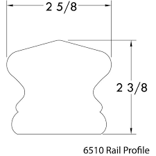 Western red cedar is perfectly suited for deck and outdoor railing. Stair Parts 6510 8 Ft Unfinished Red Oak Stair Handrail 6510r Esr 0800l The Home Depot