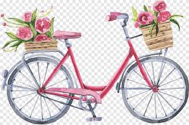 Maybe you would like to learn more about one of these? Floral Design Floristry Logo Bicycle Bicycle Wedding Watercolor Painting Bicycle Frame Png Pngegg