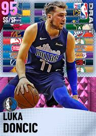 This page features all the information related to the nba basketball player luka doncic: Luka Doncic 95 Nba 2k21 Myteam Pink Diamond Card 2kmtcentral